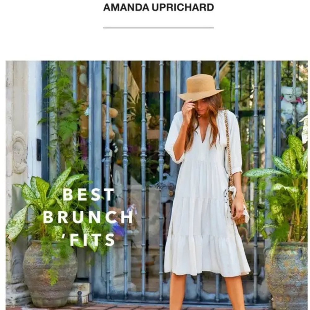 Amanda Uprichard “Saffron Midi Dress”💕 Free Shipping!